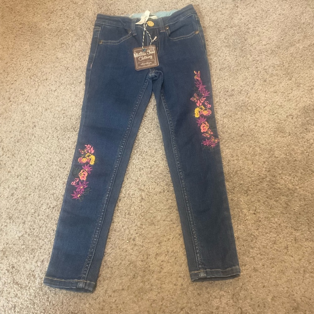 Matilda Jane Flowered Denim Jeans